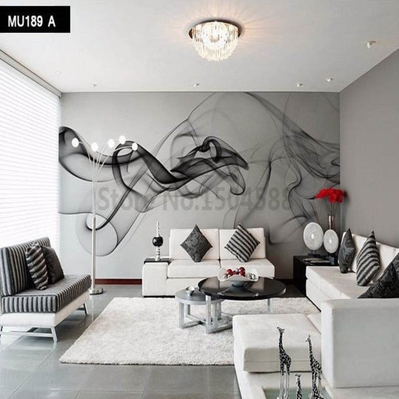 3D Wallpaper Abstract Smoke Art Marble